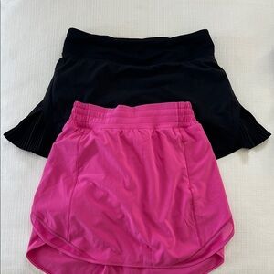 LULULEMON SKIRT DUO - Pink and Black